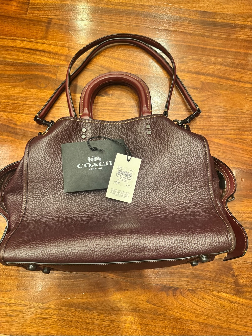 Coach Rogue red wine very beautiful - Picture 3 of 17